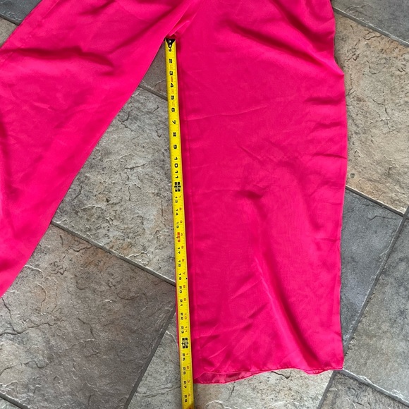 🧨🎉NWOT SMOCKED BANDEAU FLARE LEG ONE-PIECEJUMPSUIT/COVER UP - Picture 6 of 7